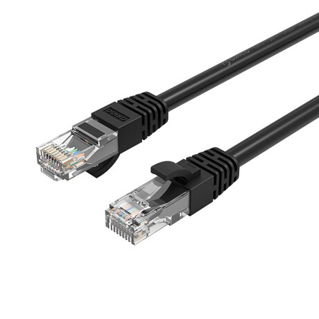 Orico PUG-C6 sieťový kábel LAN CAT6 RJ45 1m, čierny