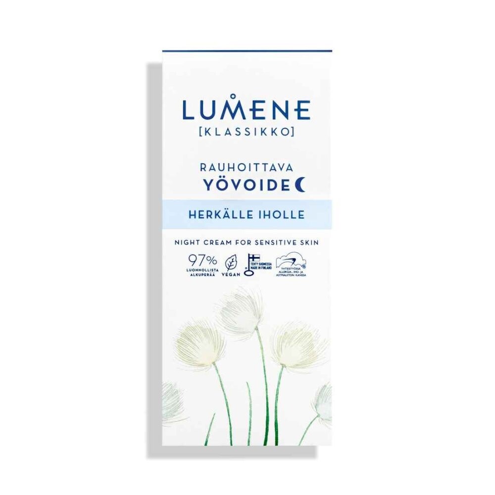 Upokojujúci nočný krém pre citlivú pleť Lumene 50ml