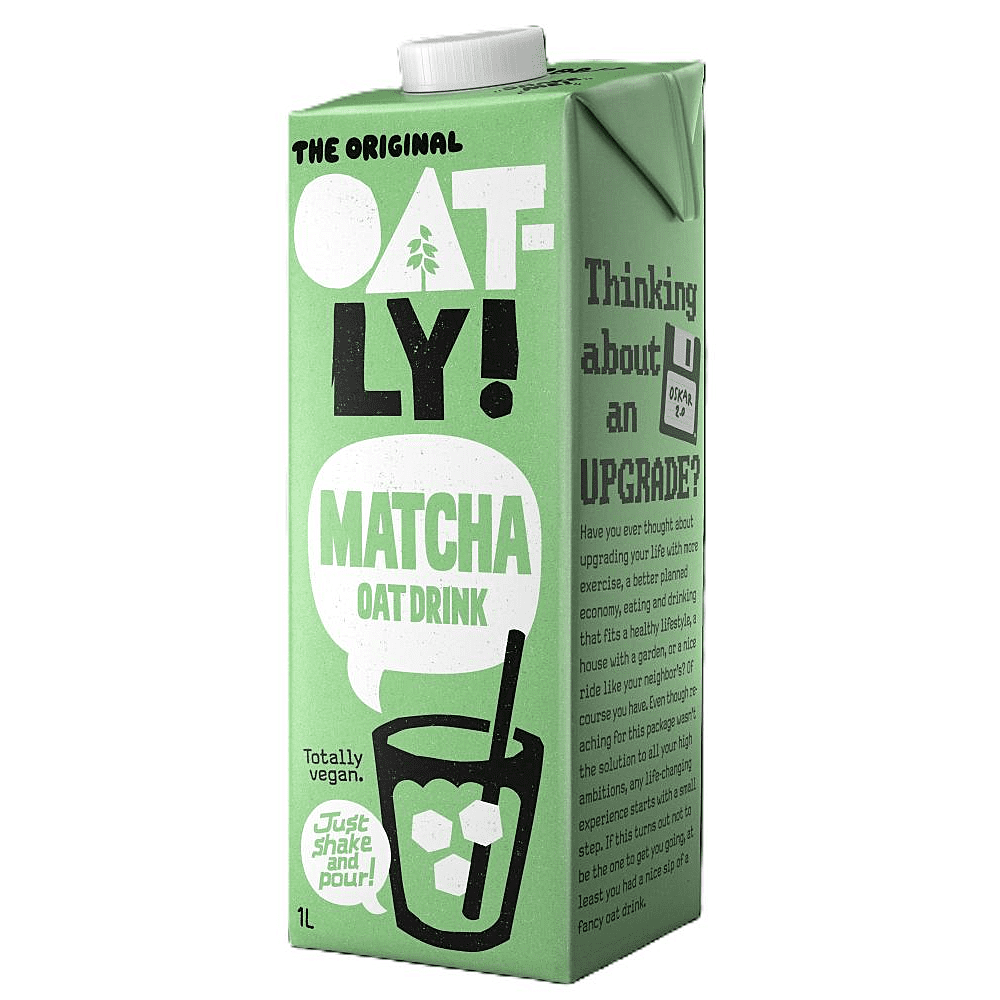 OATLY Ovsený nápoj Matcha 1 liter