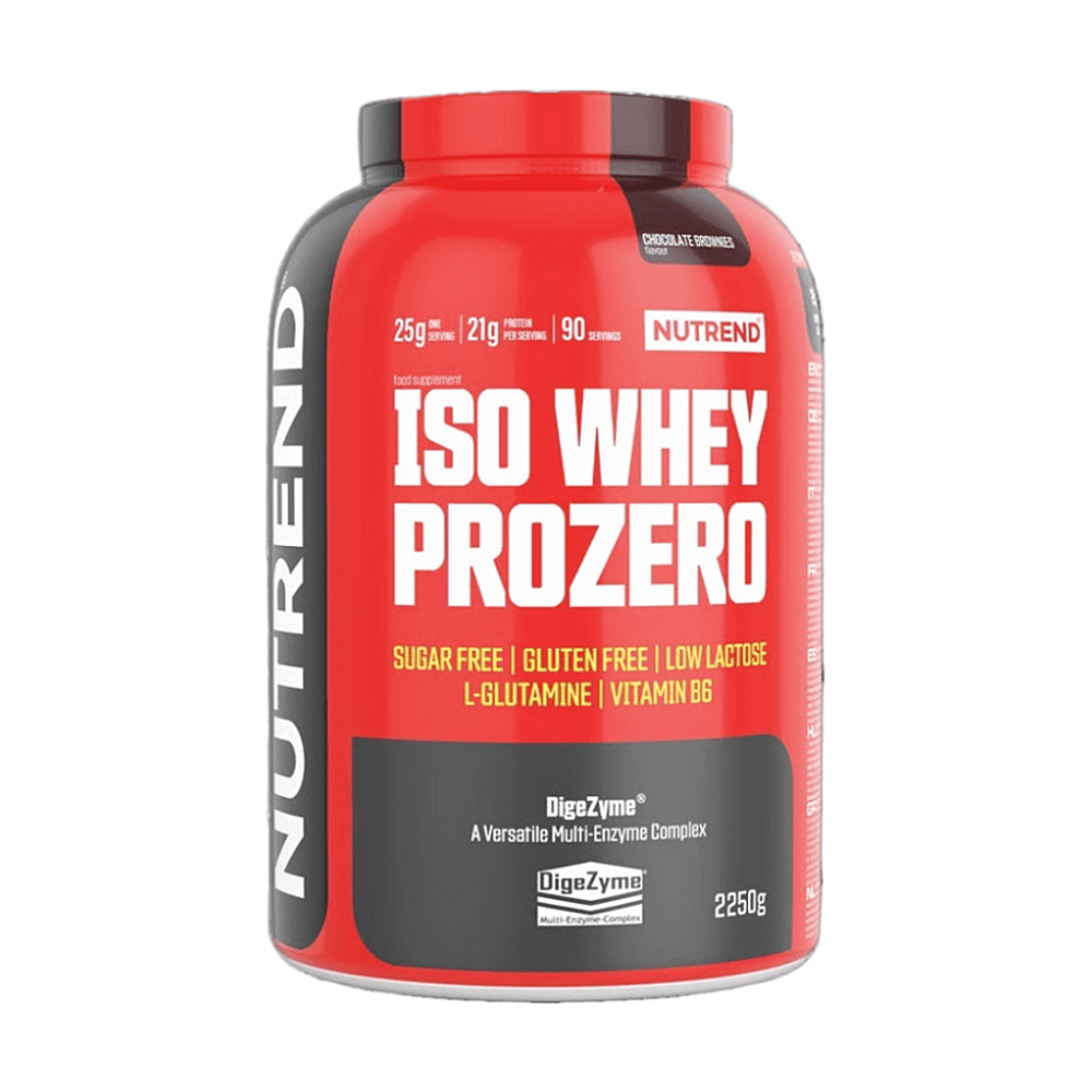NUTREND Iso whey prezero čokoládové brownies 2250 g