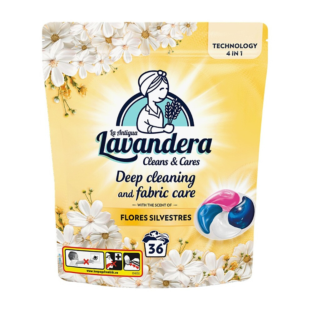 LAVANDERA Pracie kapsule Divoké kvety 36 ks