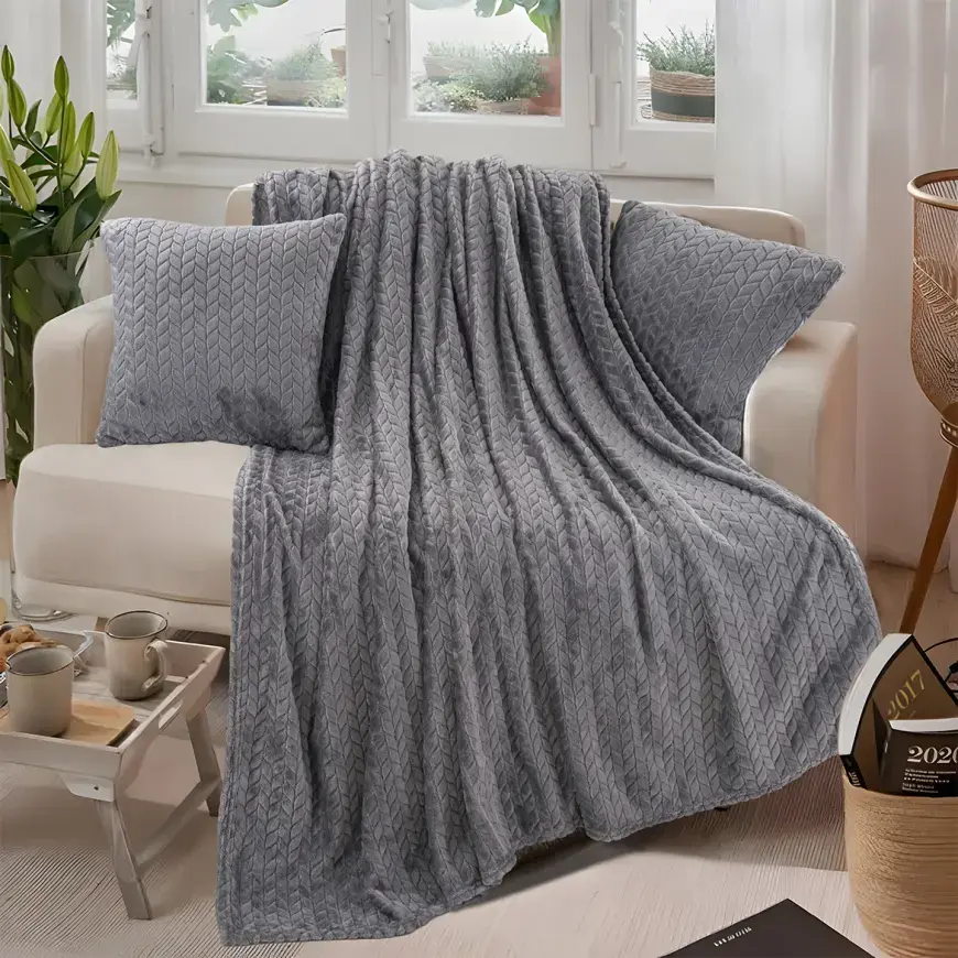 Deka LUNA B6 70x140 4 sivá
