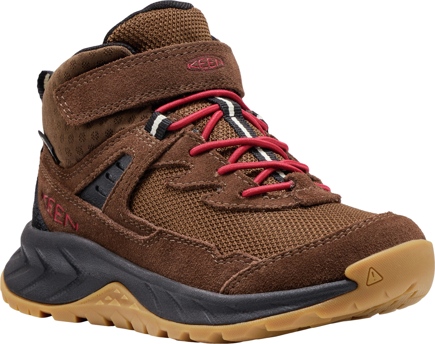 Keen HIGHTRAIL MID WP CHILDREN dark earth/garnet Veľkosť: 27/28