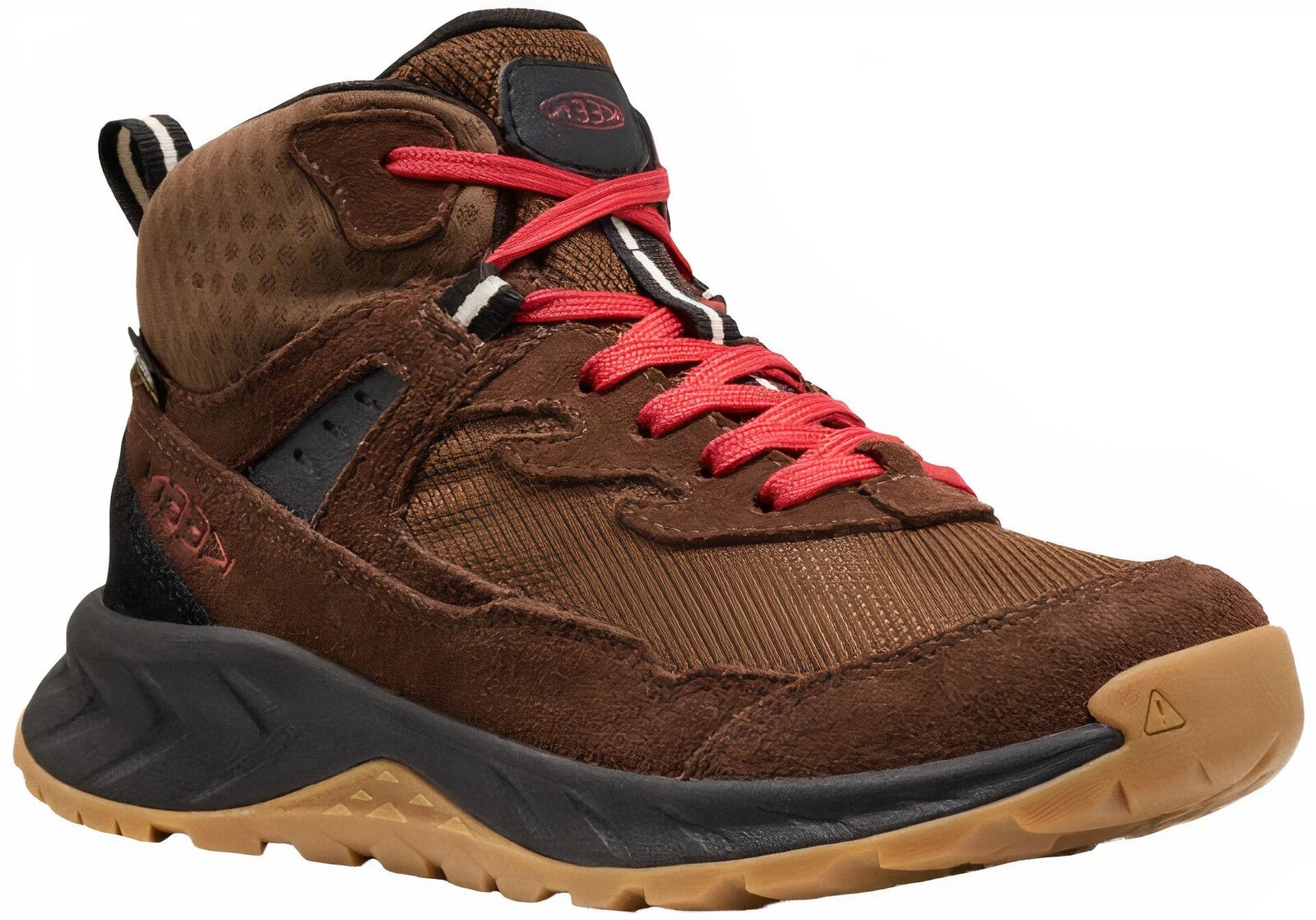 Keen HIGHTRAIL MID WP YOUTH dark earth/garnet Veľkosť: 32/33