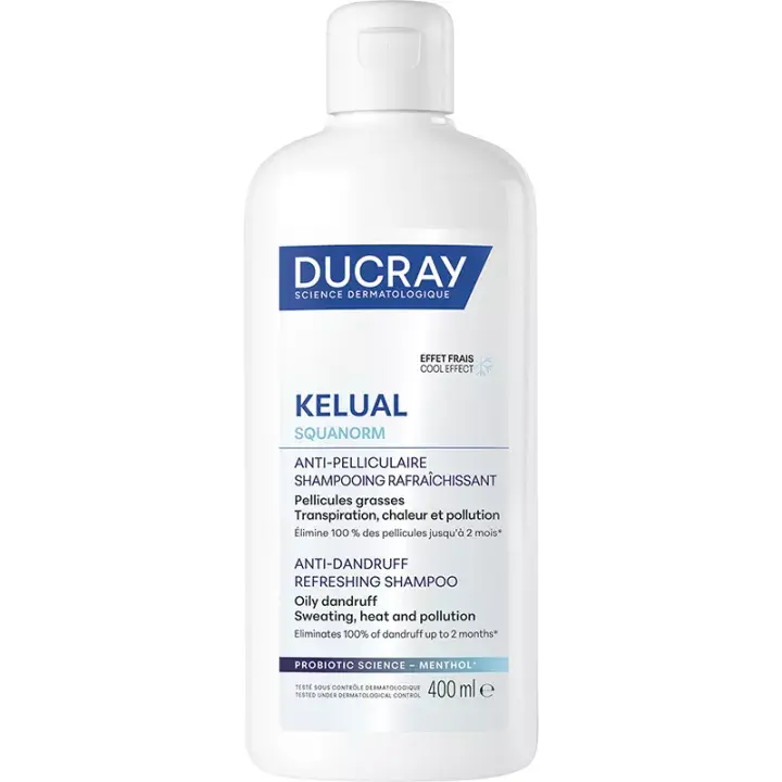 Ducray KELUAL SQUANORM Shampooing Rafraichissant 400 ml