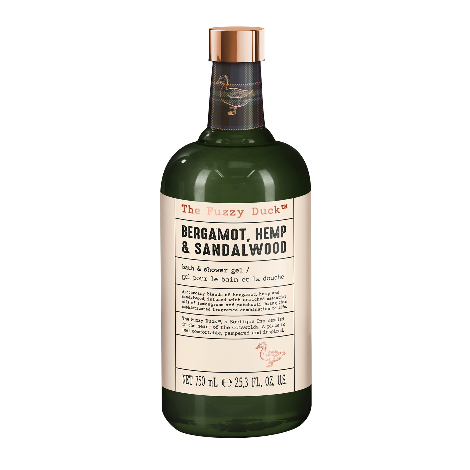Baylis & Harding Pánsky sprchový gél Bergamot, Konope & Santalové drevo 750 ml