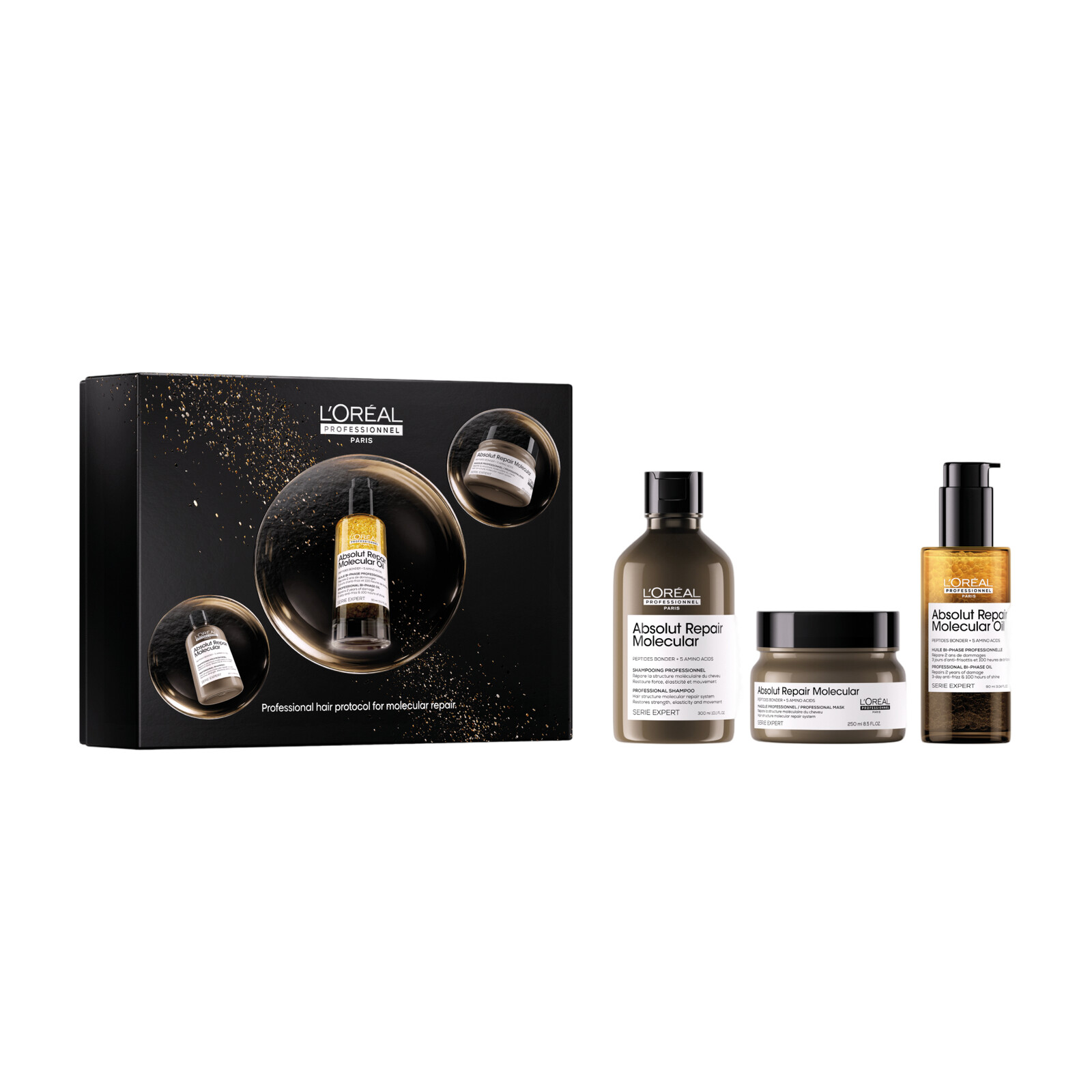 L'Oréal Professionnel Darčeková sada Absolut Repair Molecular Trio