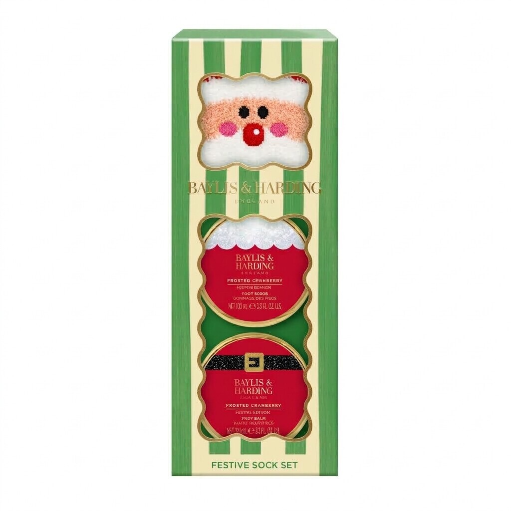 Baylis & Harding Darčeková sada starostlivosti o nohy Festive Friends 3 ks