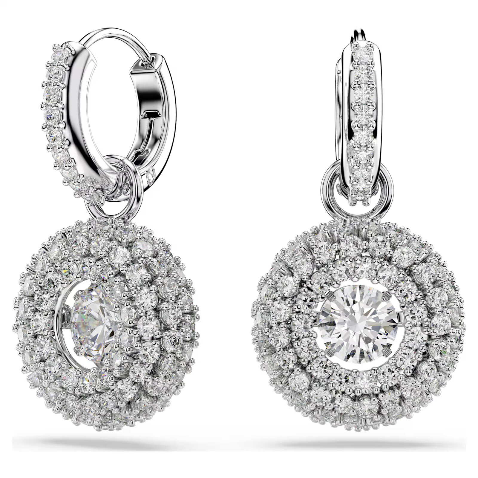 Swarovski Pôvabné blyštivé náušnice Sublima 5738193