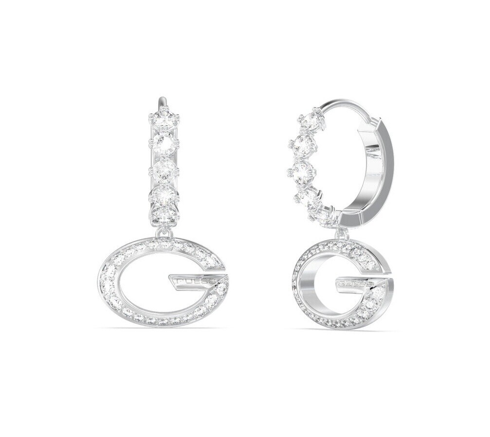 Guess Fashion kruhy s kryštálmi G Camden JUBE06342JWRHT/U