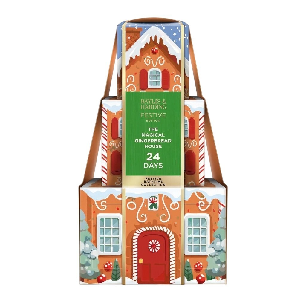 Baylis & Harding Adventný kalendár Festive Friends 24 ks