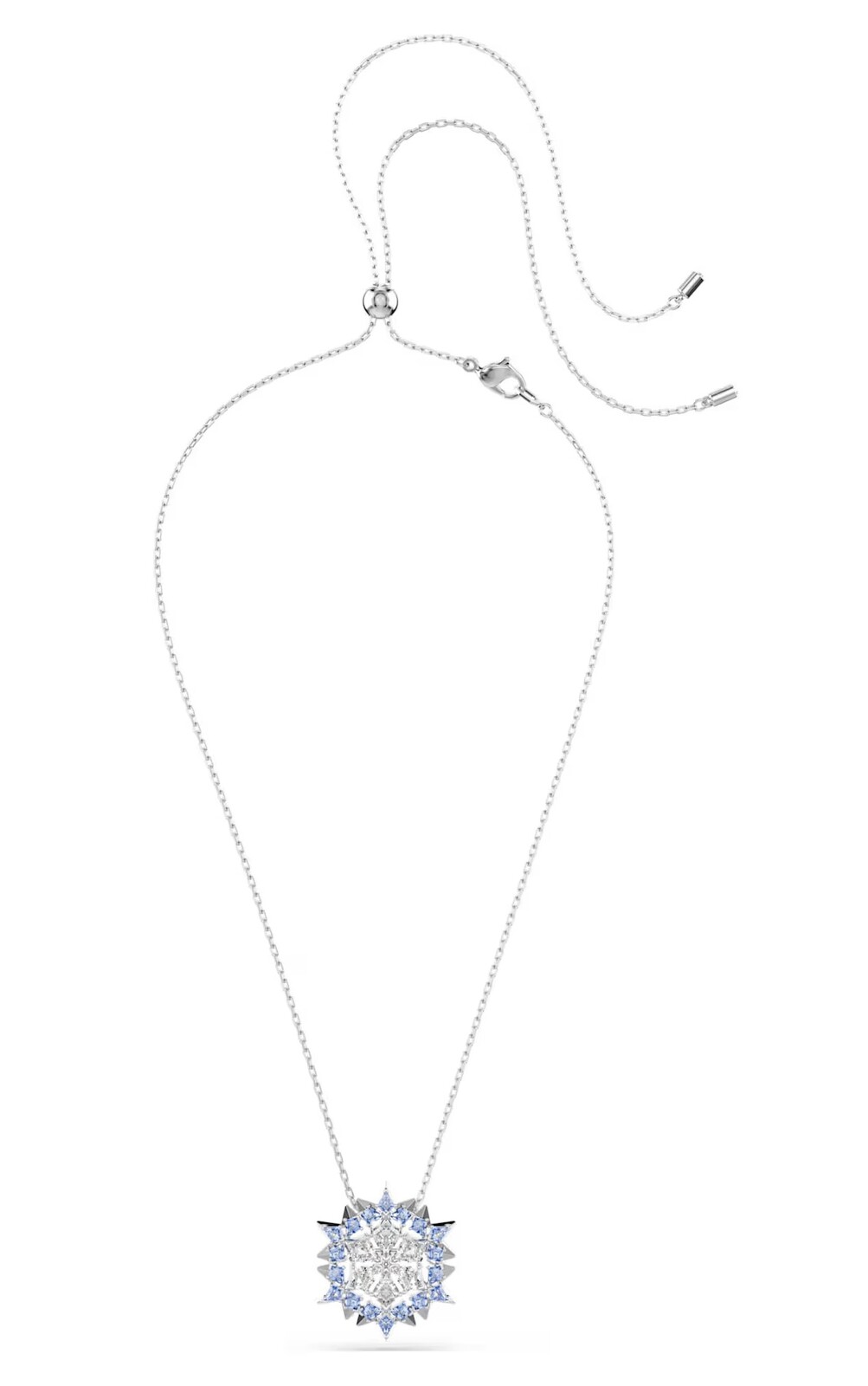 Swarovski Jedinečný set šperkov Snehová vločka Magic 5737619 (retiazka, brošňa)