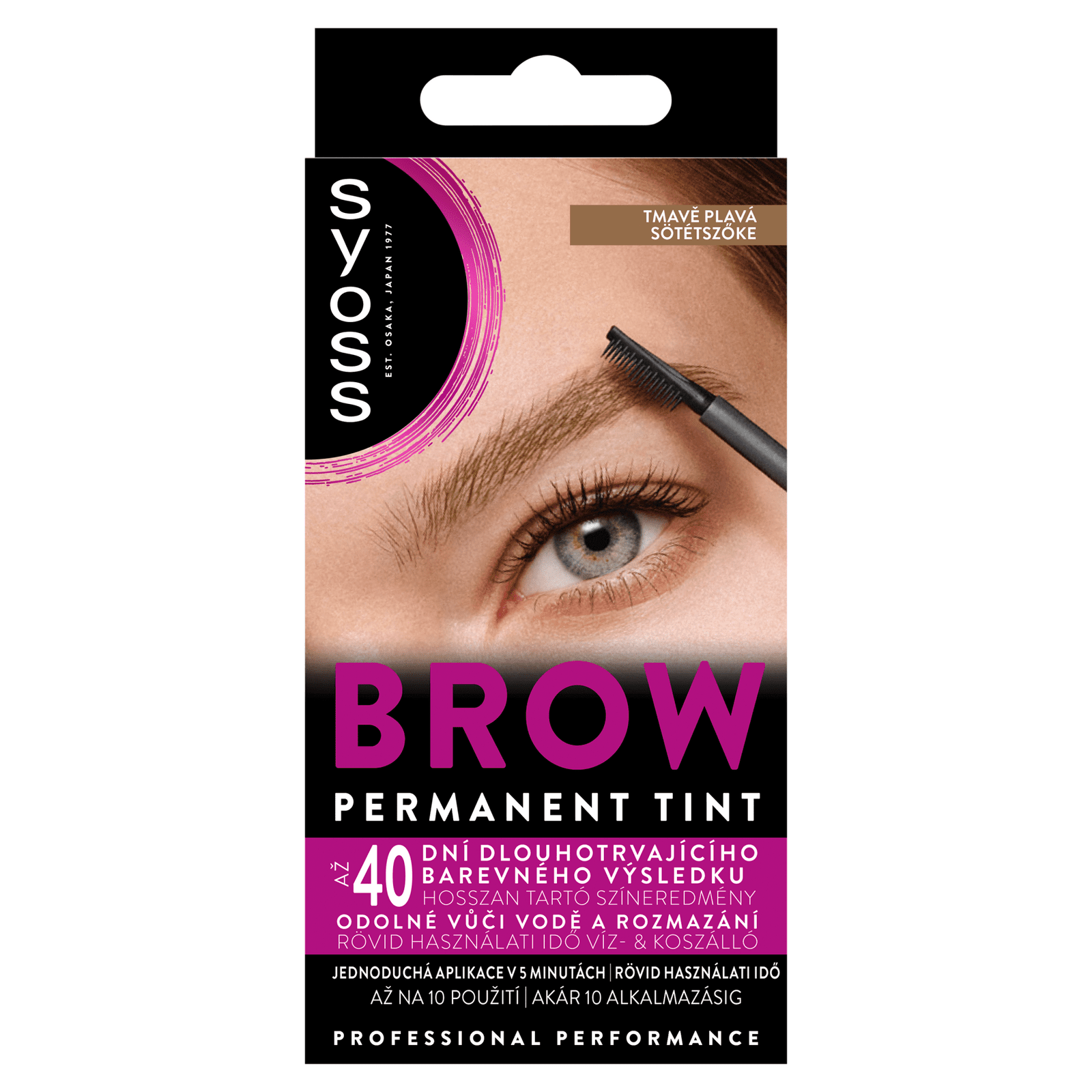 Syoss Farba na obočie Brow Tint 17 ml Dark Blond