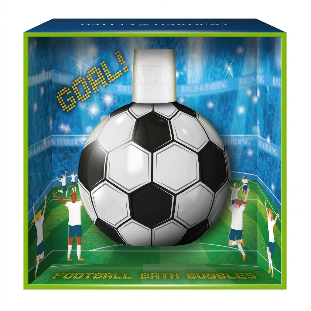 Baylis & Harding Pena do kúpeľa v tvare futbalovej lopty Football 250 ml