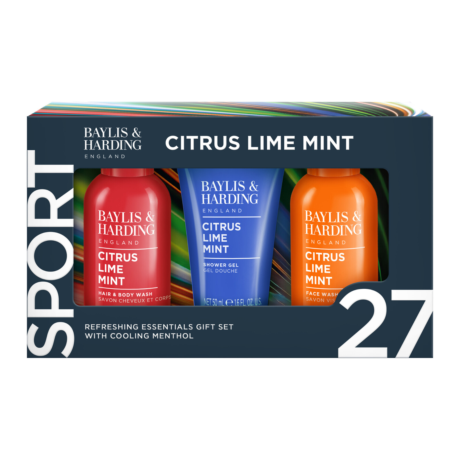 Baylis & Harding Darčeková mini sada starostlivosti o telo Citrus, Lime & Mint 3 ks
