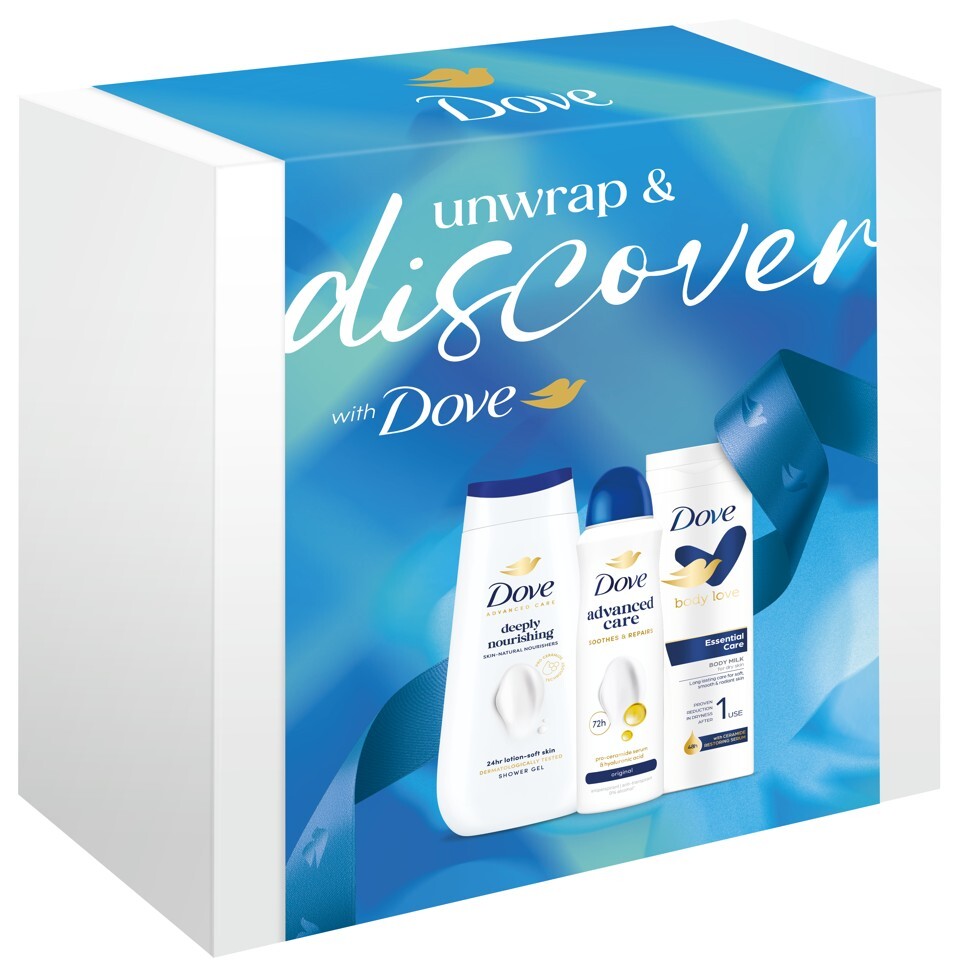 Dove Darčeková sada Unwrap & Discover Set