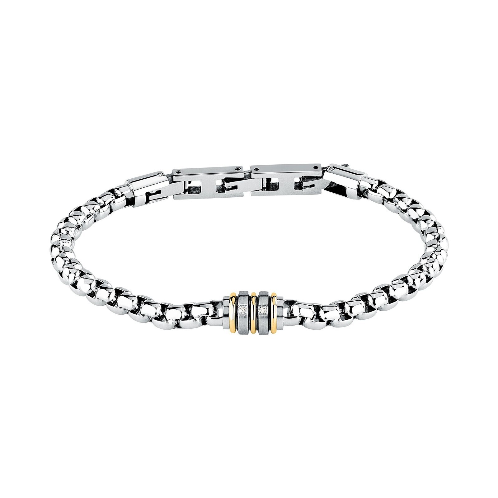 Morellato Štýlový bicolor náramok s diamantmi Venezia Diamonds SAUK08