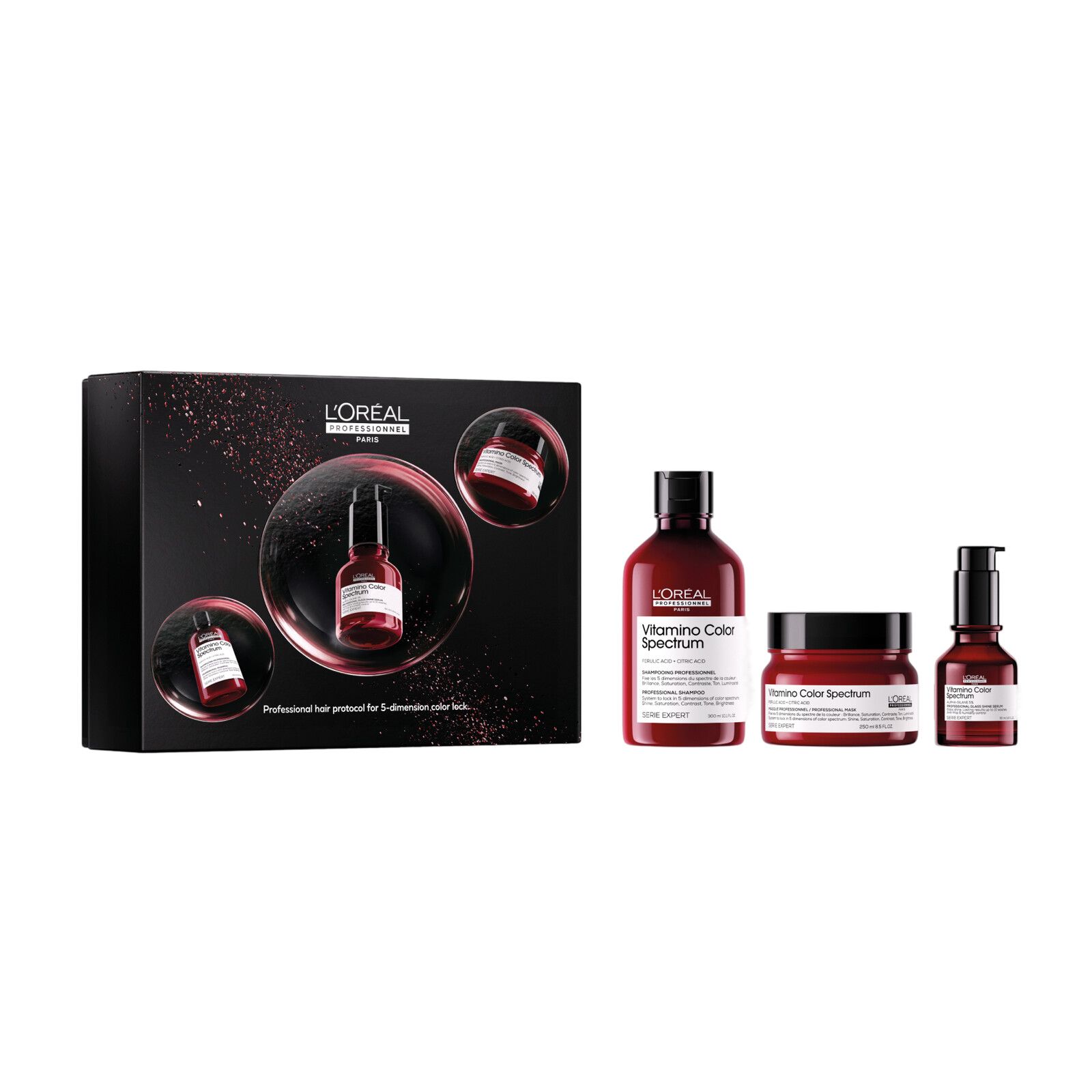 L'Oréal Professionnel Darčeková sada Vitamino Color Spectrum Trio