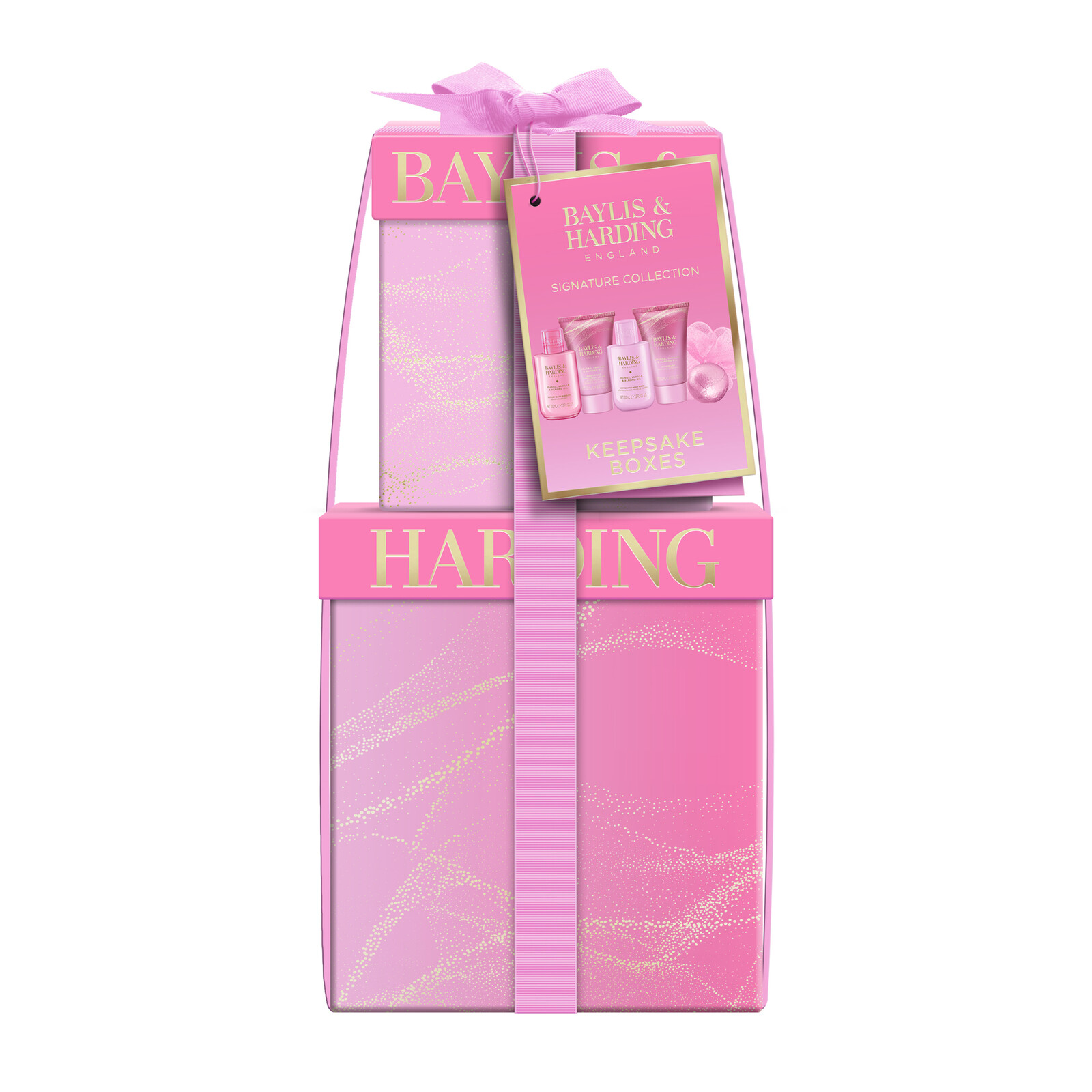 Baylis & Harding Darčeková sada starostlivosti o telo Jojoba, Vanilla & Almond Oil 6 ks
