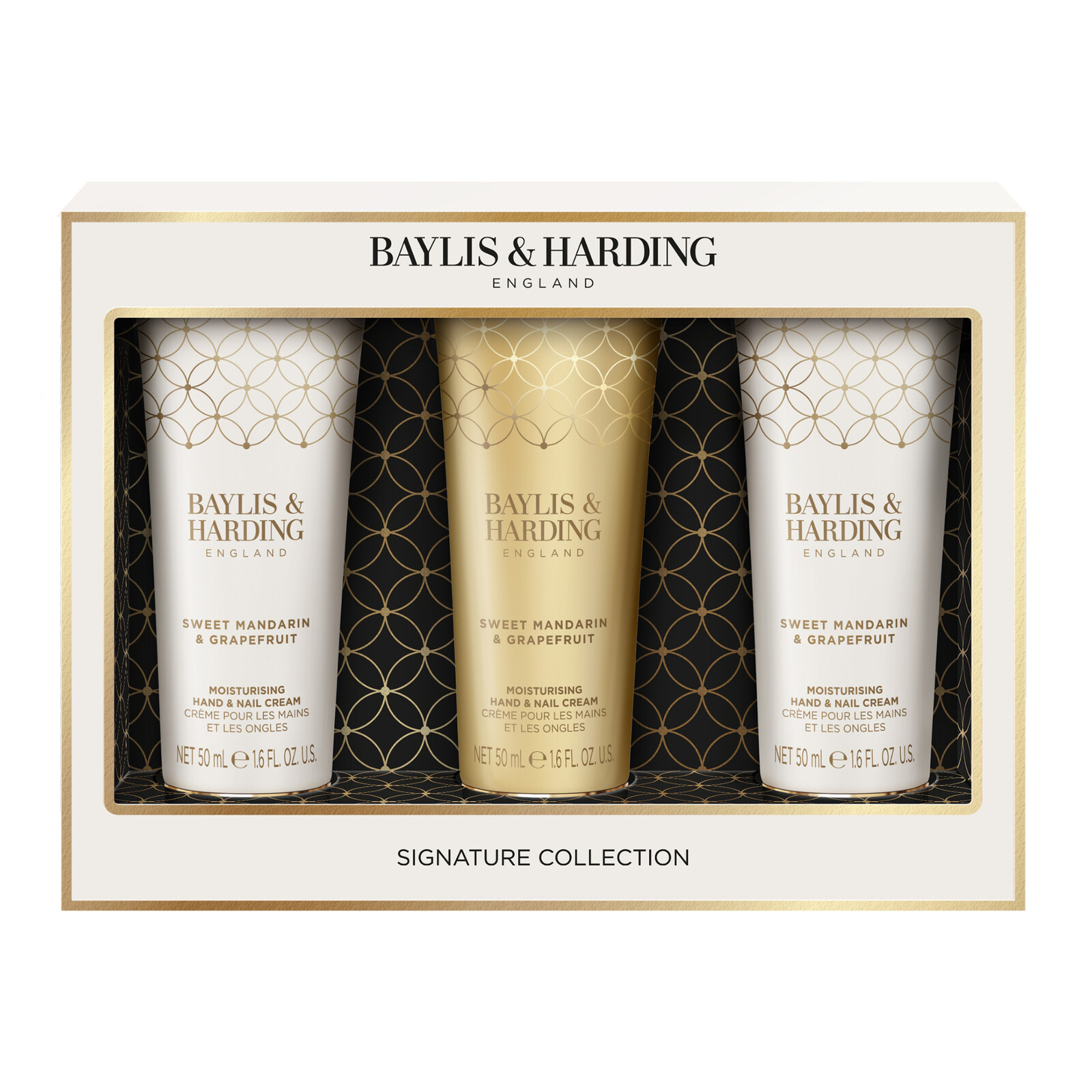 Baylis & Harding Darčeková sada krémov na ruky Mandarinka & Grapefruit 3 ks