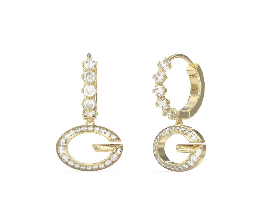 Guess Fashion kruhy s kryštálmi G Camden JUBE06342JWYGT/U