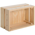 Košíky, škatule Calicosy Boîte de rangement modular storage box en bois