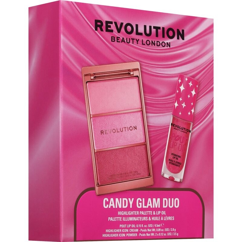 Revolution Candy Glam Duo darčeková sada pre ženy 1 ks
