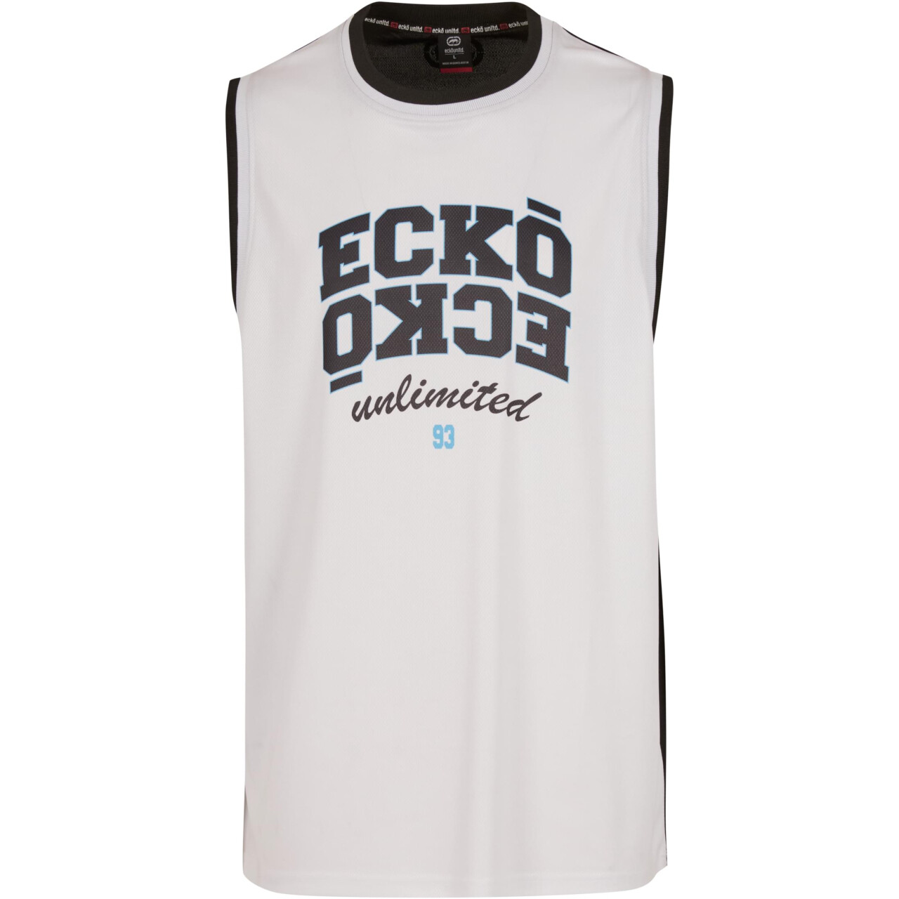Tielko Ecko Unltd. Pivot - biela-čierna, L
