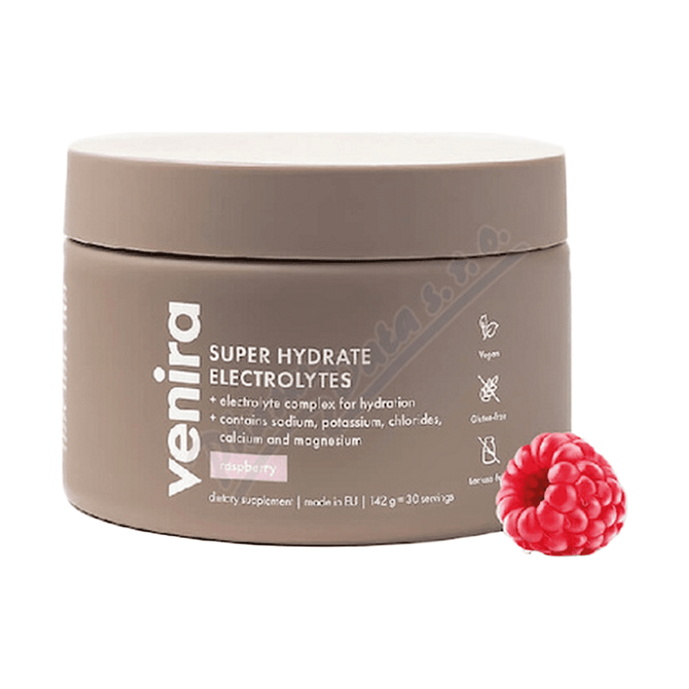 VENIRA super hydrate elektrolyty malina 142 g