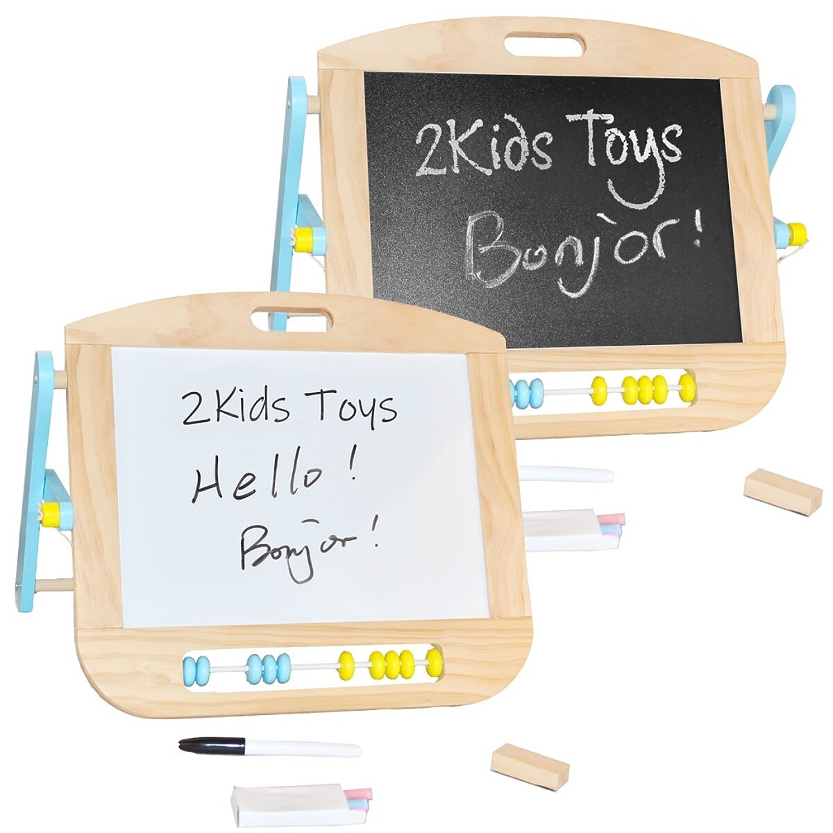 2Kids Toys Magnetická tabuľa obojstranná stolová