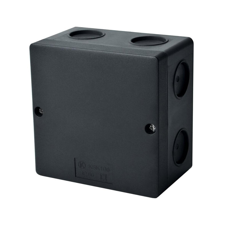 Škatuľa na povrch KOPOS KSK 100_FA 101x101x45mm krytie IP66 čierna