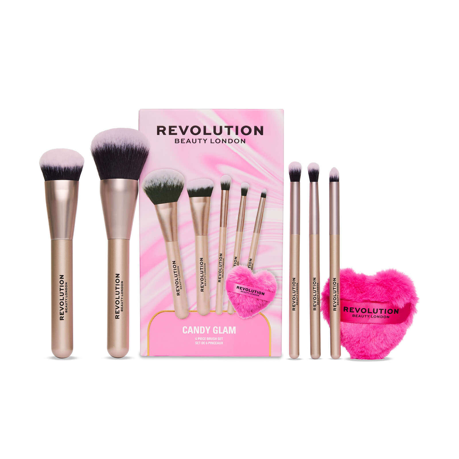 Revolution Darčeková sada Candy Glam Brush Set