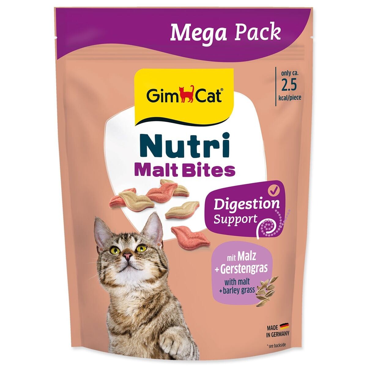 Pochoutka GimCat Nutri Malt Bites 425g