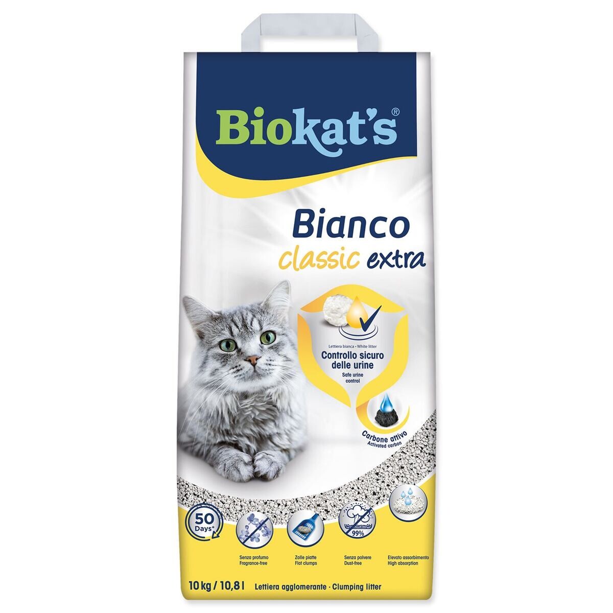 Podestýlka Biokat's Bianco Extra Classic 10kg