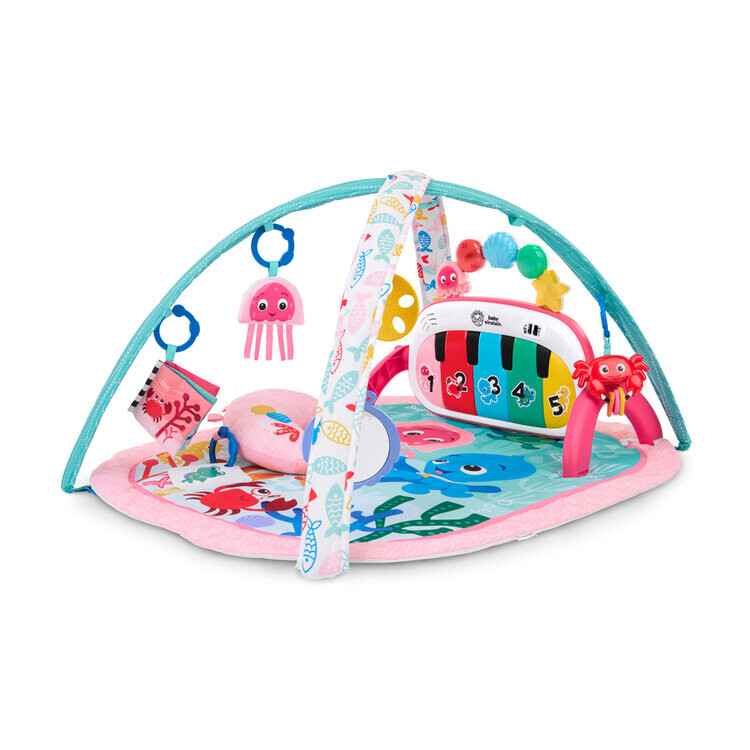 BABY EINSTEIN Deka na hranie s aktivitami 4v1 Kickin’ Tunes™ Jellyfish Jamboree™ 0m+