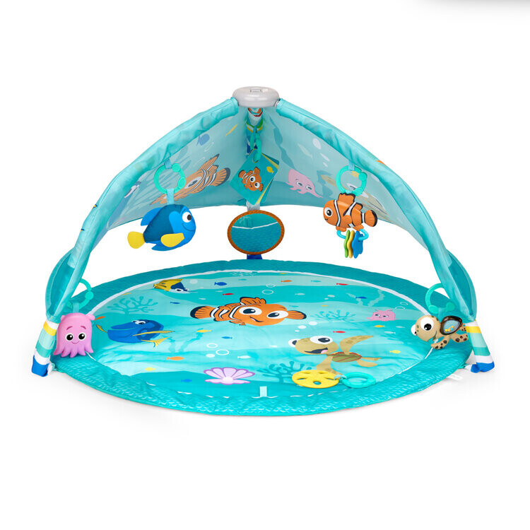 BRIGHT STARTS Deka hracia pre rozvoj motoriky a zmyslov Finding Nemo POP 'N Wiggle™, 0m+