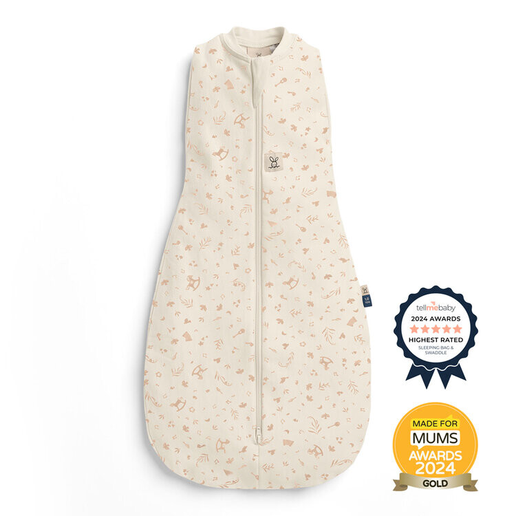 ERGOPOUCH Zavinovačka a pytel na spanie 2v1 Cocoon Lullaby 6-12m, 8-10kg, 1,0tog