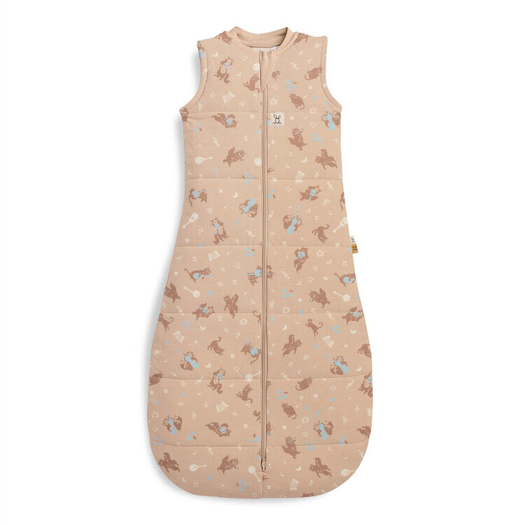 ERGOPOUCH Vak na spanie organická bavlna Jersey Melody 8-24m, 8-14kg, 2,5tog