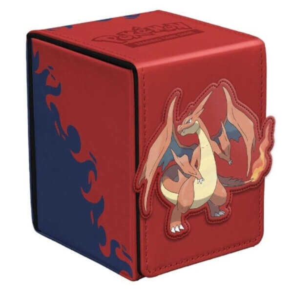 UltraPro Krabička na karty Pokémon: Alcove Flip Deck Box - Mega Charizard Y