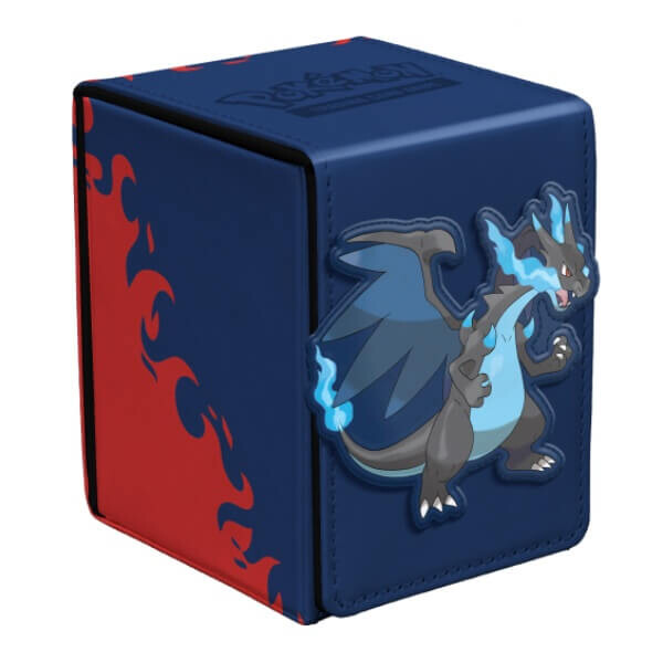 UltraPro Krabička na karty Pokémon: Alcove Flip Deck Box - Mega Charizard X