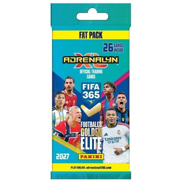 Panini Panini FIFA 365 2026/2027 Adrenalyn XL Fatpack – futbalové kartičky