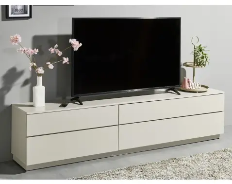 Široká TV skrinka Vince, béžová kašmír%