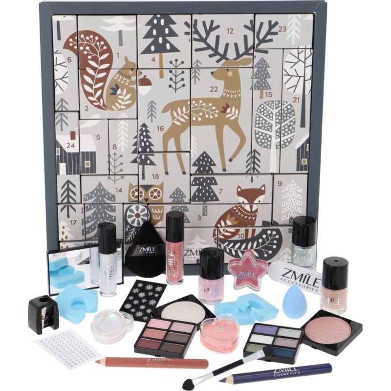 ZMILE COSMETICS Scandic Wildlife adventný kalendár