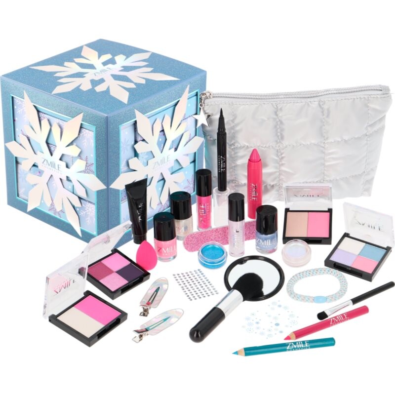 ZMILE COSMETICS Snowflake Puzzle adventný kalendár Frosty White