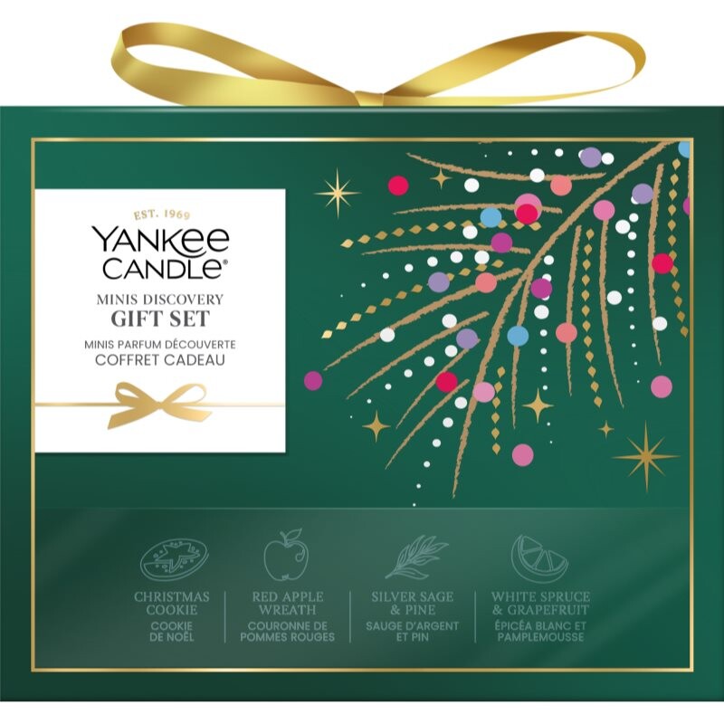Yankee Candle Christmas Collection 2026 Minis Discovery vianočná darčeková sada