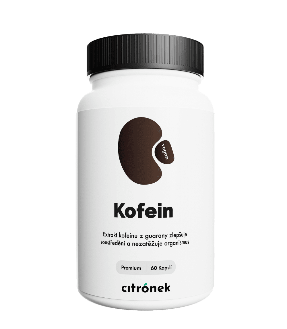 CITRONEK Kofeín z Guarany 60 kapsúl