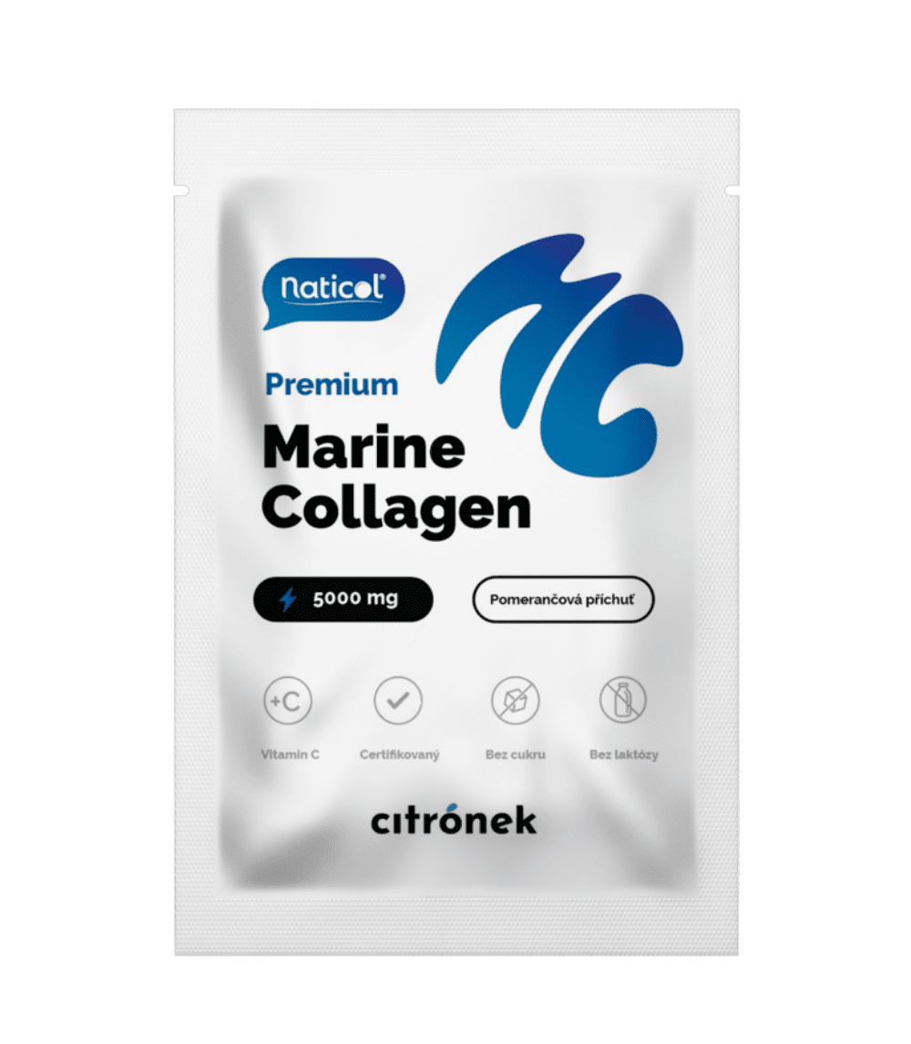 CITRONEK Morský kolagén Naticol® 5000 mg - pomaranč 1 g
