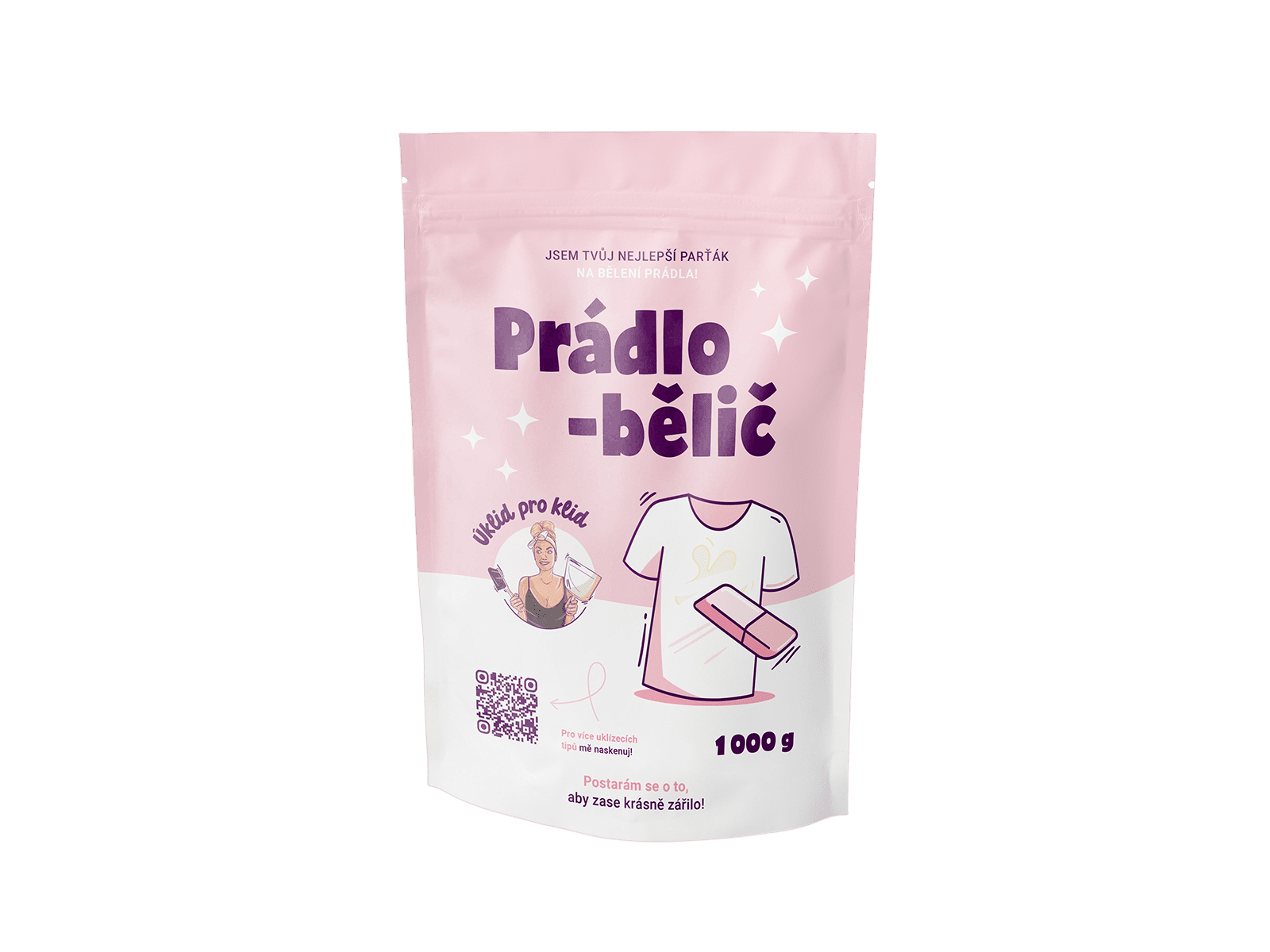 ÚKLID PRO KLID Bielič na bielizeň 1 kg