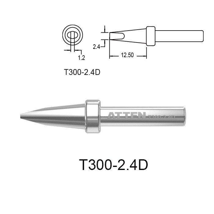 Hrot T300-2,4D