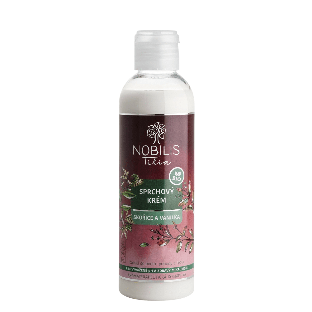 NOBILIS TILIA Sprchový krém Škorica a vanilka 200 ml